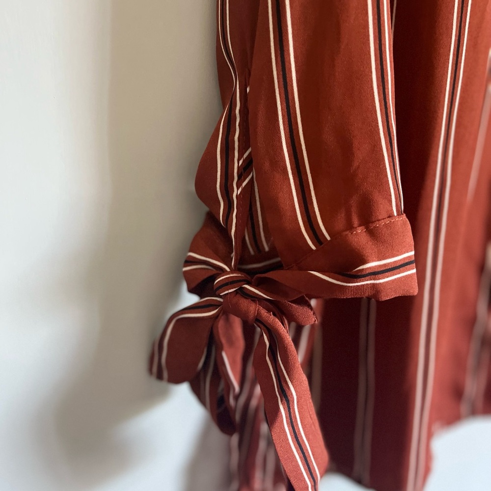 Only Brown collar Neck Shirt - Picture 4 of 8